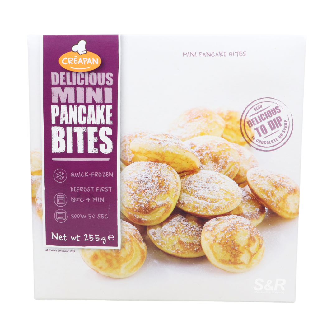 Creapan Mini Pancake Bites 255g